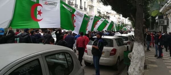 Manifestation à Alger  - Sputnik Afrique