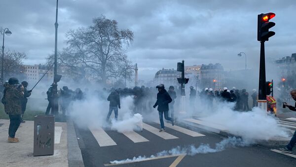 Grève du 17 décembre, Paris - Sputnik Afrique