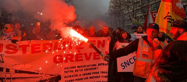 Grève du 17 décembre, Paris - Sputnik Afrique