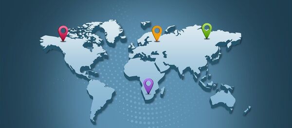 Carte du monde. Carte du monde. - Sputnik Afrique