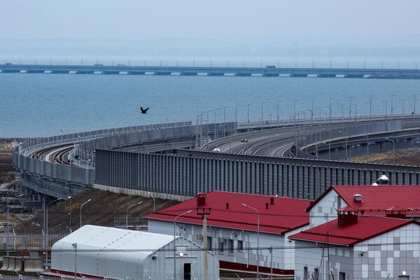 Pont de Crimée: le chantier de construction est terminé
 - Sputnik Afrique