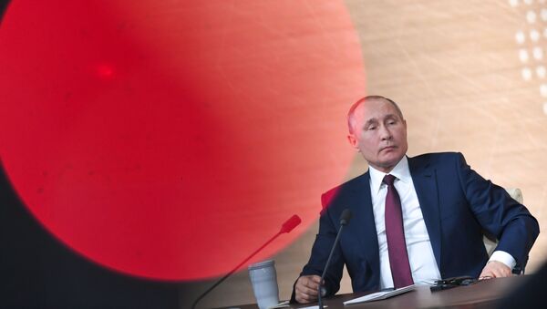 La grande conférence de presse de Vladimir Poutine 2019 - Sputnik Afrique