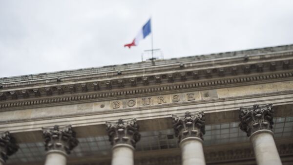 Le Palais Brongniart, où se trouvait anciennement la Bourse de Paris. - Sputnik Afrique