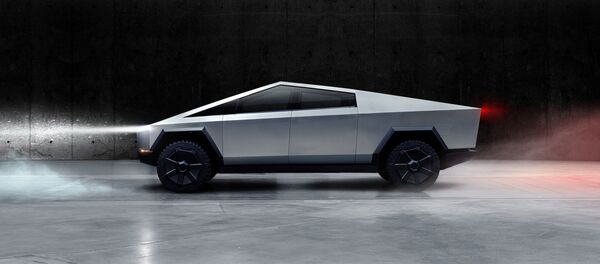 Cybertruck, nueva camioneta de Tesla - Sputnik Afrique