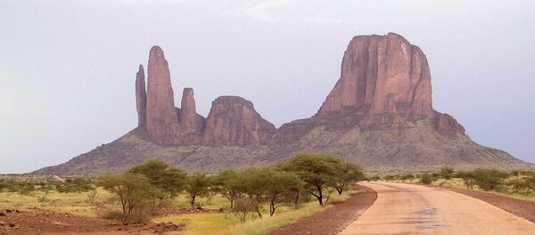 Landscape in Hombori, Mali Landscape in Hombori, Mali - Sputnik Afrique