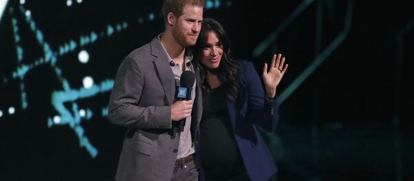 Meghan Markle et le prince Harry - Sputnik Afrique