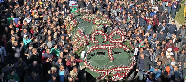 Les funérailles d'Ahmed Gaïd Salah - Sputnik Afrique