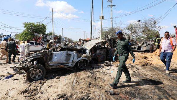 L'attentat à la voiture piégée à Mogadiscio le 28 décembre - Sputnik Afrique