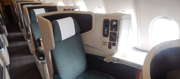 Une classe affaires en avion - Sputnik Afrique