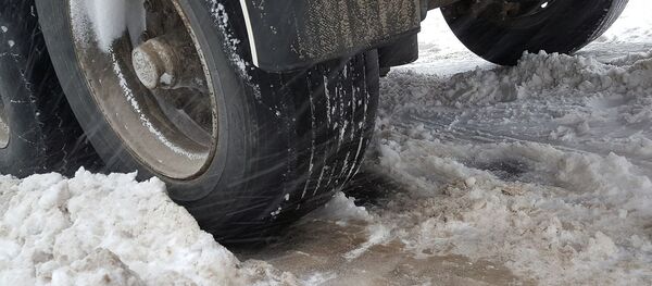 Une route en hiver - Sputnik Afrique