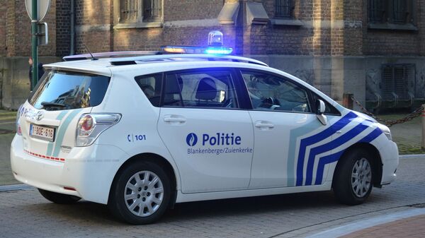 Une voiture de la police belge - Sputnik Afrique