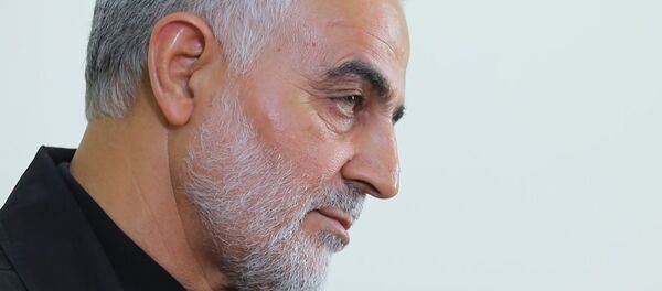 El general Qasem Soleimani, comandante de la Fuerza Quds iraní El general Qasem Soleimani, comandante de la Fuerza Quds iraní - Sputnik Afrique