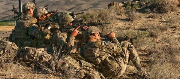 Des soldats de la 82e division aéroportée de l'Armée américaine Des soldats de la 82e division aéroportée de l'Armée américaine - Sputnik Afrique