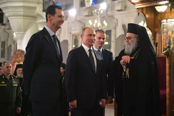 Poutine visite la vieille ville de Damas et offre un Coran du XVIIe siècle à la Grande Mosquée des Omeyyades – photos Poutine visite la vieille ville de Damas et offre un Coran du XVIIe siècle à la Grande Mosquée des Omeyyades – photos - Sputnik Afrique