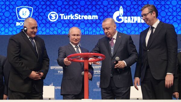 Lancement du gazoduc  Turkish Stream
 - Sputnik Afrique