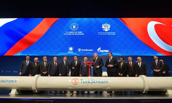 Lancement du gazoduc Turkish Stream
 - Sputnik Afrique