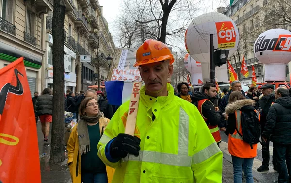 Manifestation contre la réforme des retraites, 9 janvier 2020 Manifestation contre la réforme des retraites, 9 janvier 2020 - Sputnik Afrique