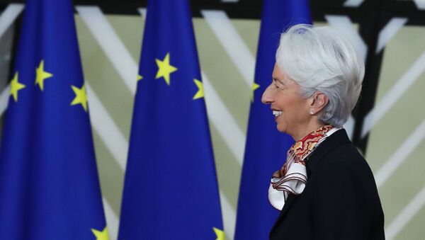 Christine Lagarde, présidente de la Banque centrale européenne. - Sputnik Afrique