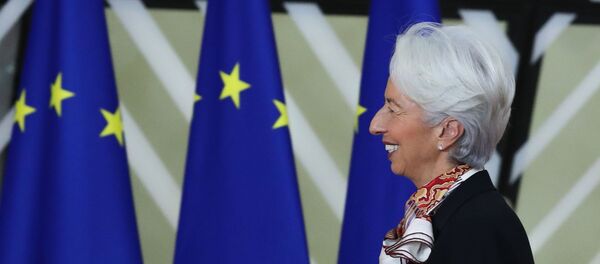 Christine Lagarde, présidente de la Banque centrale européenne. - Sputnik Afrique