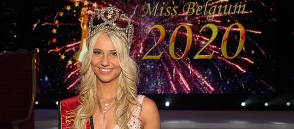 Miss Belgique Celine Van Ouytsel, le 11 janvier 2020 Miss Belgique Celine Van Ouytsel, le 11 janvier 2020 - Sputnik Afrique