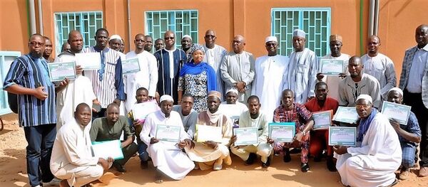 Les guides musulmans formés par la CEDEAO à Ouagadougou, du 23 décembre 2019 au 10 janvier 2020. - Sputnik Afrique