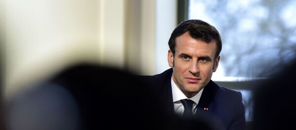 Emmanuel Macron (photo d'archives) - Sputnik Afrique