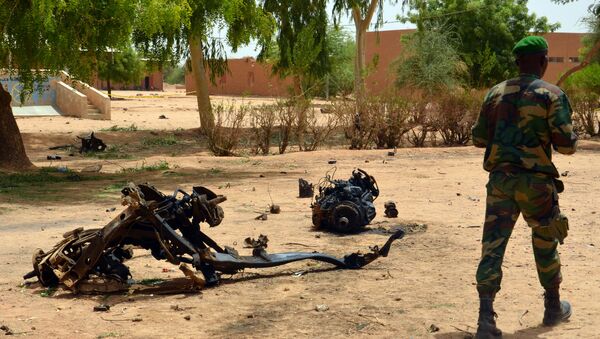Sur les lieux de l'explosion d'un terroriste-kamikaze au Niger, archives - Sputnik Afrique