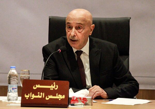 Président du parlement de Tobrouk: «En cas d’intervention étrangère, nous ferons appel à nos frères arabes» - exclusif Président du parlement de Tobrouk: «En cas d’intervention étrangère, nous ferons appel à nos frères arabes» - exclusif - Sputnik Afrique