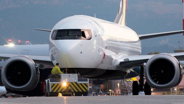 Un Boeing 737 MAX d'Air Canada, image d'illustration - Sputnik Afrique