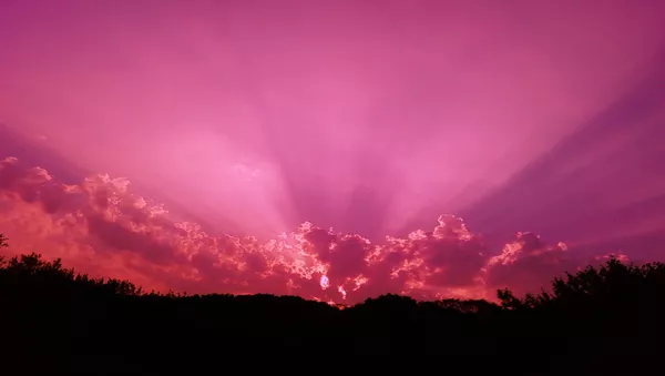 ciel violet - Sputnik Afrique
