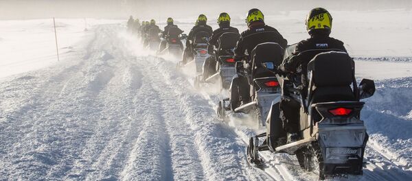 motoneiges (image d'illustration) - Sputnik Afrique