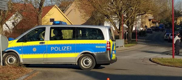 Une voiture de police près du lieu de la fusillade à Rot am See - Sputnik Afrique