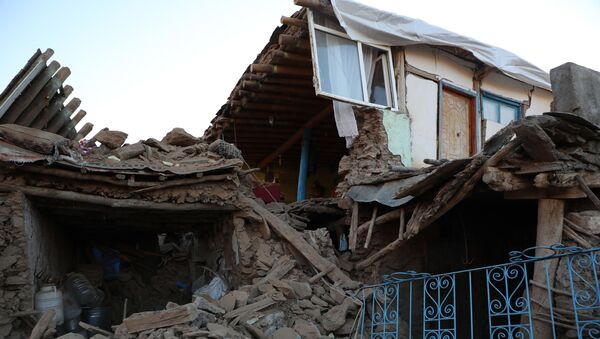 Un village complètement détruit par le séisme en Turquie - Sputnik Afrique