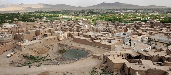 Members from Ghazni Provincial Reconstruction Team visited Old Ghazni City April 18, 2010, located in Ghazni Province, Afghanistan. (Joint Combat Camera Afghanistan; Photo by Tech. Sgt. James May) - Sputnik Afrique