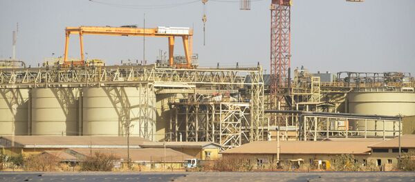 La mine d’extraction aurifère du canadien IamGold à Essakane, au Burkina Faso. - Sputnik Afrique