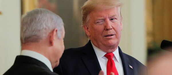 Donald Trump et Benjamin Netanyahou - Sputnik Afrique