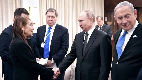 Рабочий визит президента РФ В. Путина в Израиль - Sputnik Afrique