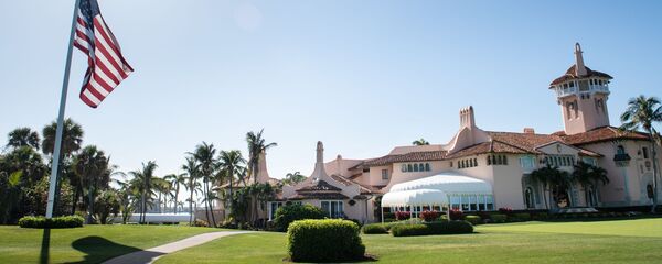 Владения президента США Дональда Мар-а-Лаго в Палм-Бич, штат Флорида - Sputnik Afrique