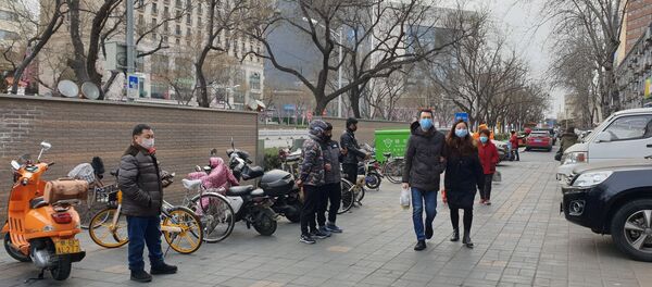 Ситуация в Пекине в связи с эпидемией коронавируса - Sputnik Afrique