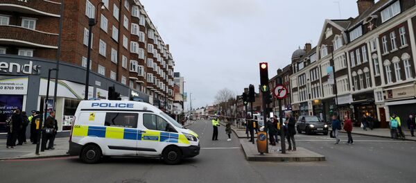 La police britannique à Streatham, dans le sud de Londres - Sputnik Afrique