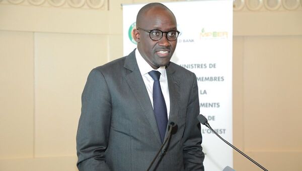 Le ministre ivoirien du Pétrole, de l’Énergie et des Énergies renouvelables Abdourahmane Cissé. - Sputnik Afrique