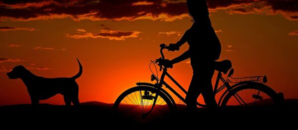 Un chien et une propriétaire - Sputnik Afrique