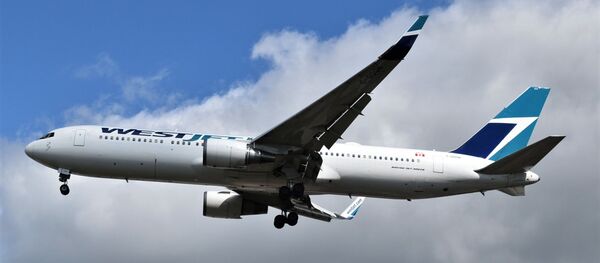 Un Boeing 767-300 de WestJet (archive photo) - Sputnik Afrique