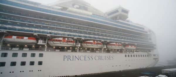 Круизный лайнер Diamond Princess прибыл в порт Владивостока - Sputnik Afrique