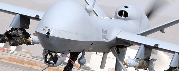 UK Reaper Drone MQ9. Image d'illustration - Sputnik Afrique