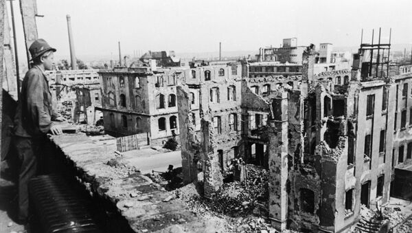 Les ruines de Dresde  - Sputnik Afrique