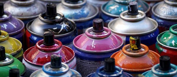 Bombe de peinture (image d'illustration) - Sputnik Afrique