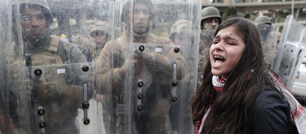 Антиправительственная демонстрация в Ливане - Sputnik Afrique