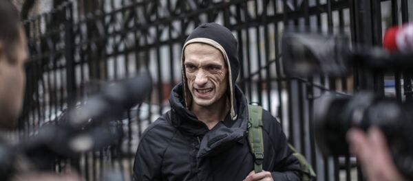 Художник Петр Павленский вызван на допрос в Москву - Sputnik Afrique