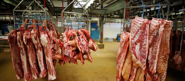 Viande issue d’un abattoir. - Sputnik Afrique